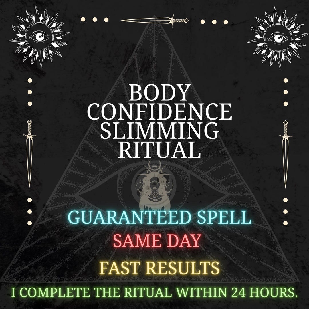 Body Confidence Slimming Ritual | Personalized Self Trust | Digital ...