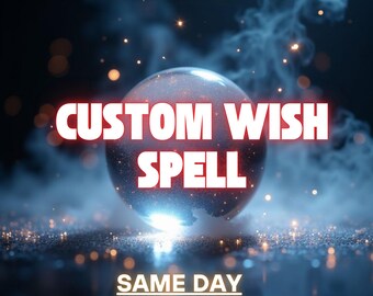 Incantesimo dei desideri personalizzato / Rituale e manifestazione personalizzati / Risultati rapidi in giornata