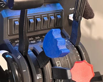 Piper Arrow Style Throttle Set for Honeycomb Bravo | Realistic GA Lever Upgrade | Flight Sim Mod. FREE SHIPPING