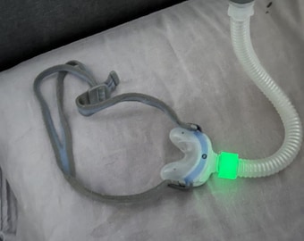 Glow-in-the-Dark CPAP Hose Rings – Locate Mask Instantly, 3D Printed Accessory (19mm/22mm)
