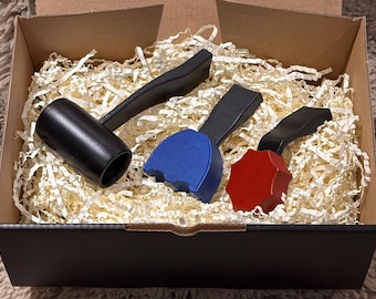 Honeycomb Bravo Throttle Lever Upgrade | Piper Arrow Style Throttle, Prop & Mixture Set | MSFS X-Plane Flight Sim Mod | 3D Printed GA Handle