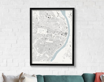 St Louis Map | St Louis Map Print | St Louis Map Wall Art | St Louis Map Poster | St Louis Art Print | St Louis Gift