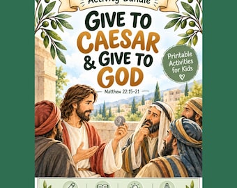 Actividades dominicales católicas del Evangelio | Dad al César lo que es del César Mateo 22:15-21 | Vigésimo noveno domingo del Tiempo Ordinario Ciclo A