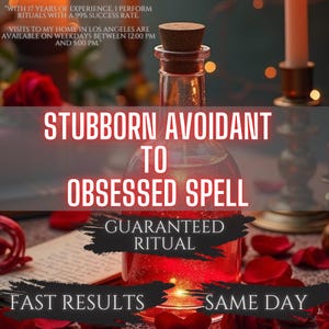 Avoidant Partner Attraction Ritual | Obsession Boost & Deep Devotion Energy | Strong Emotional Alignment Work