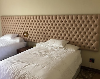 DIY Tufted Diamond Headboard Design and Build Guide for Beginner Woodworkers (PDF)