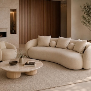 Curved sofa - Etsy 日本