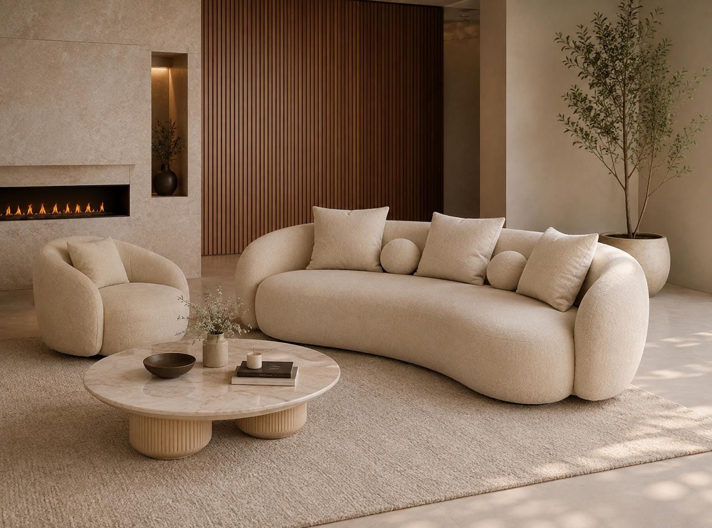 Curved sofa - Etsy 日本