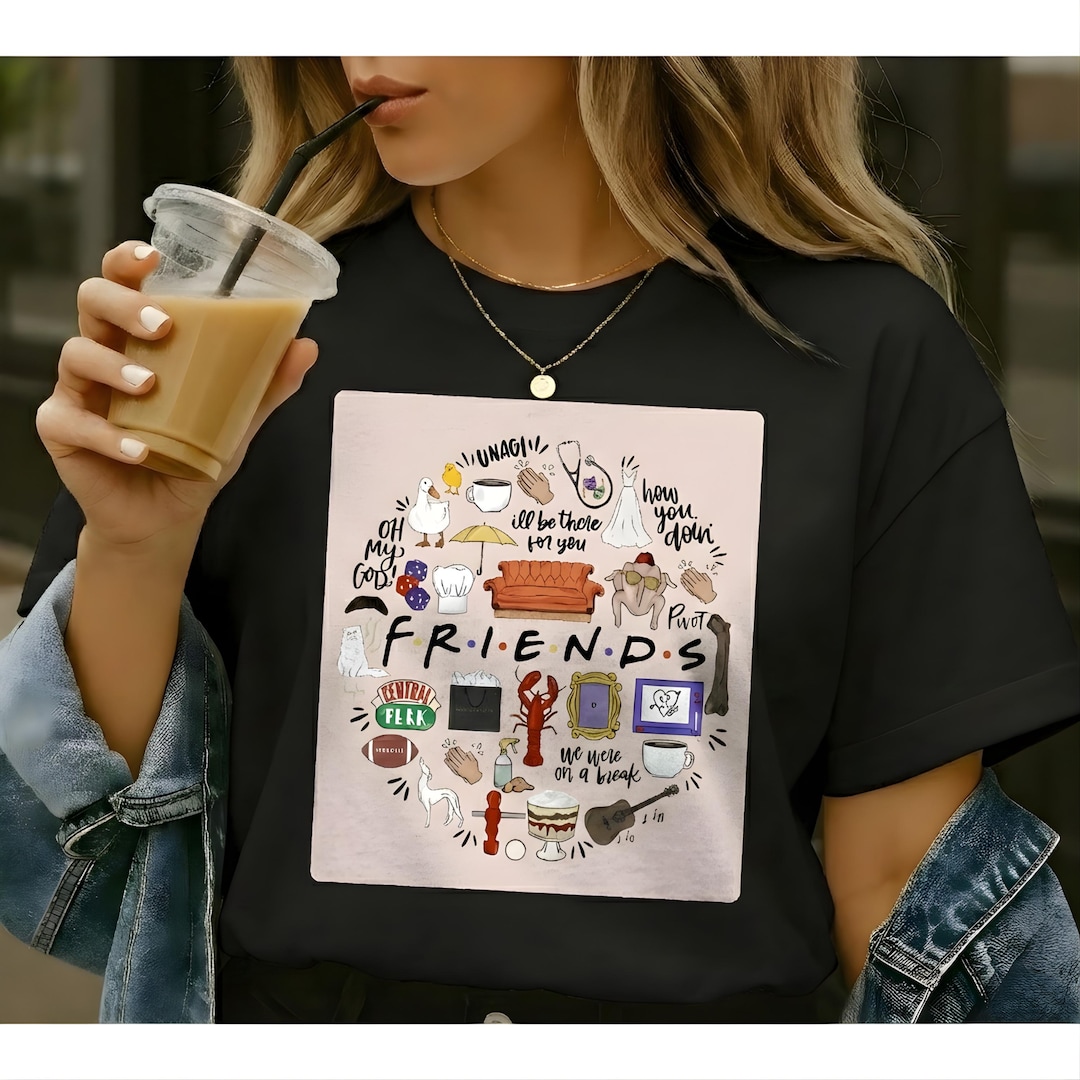 Pivottable Merch Friends T-shirt, Pivot Pivot Pivot, Unagi Gift, Friends TV Show Tee ...