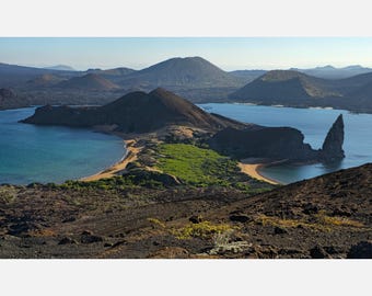 Volcanic Bay Photography Download, Coastal Landscape Wall Art