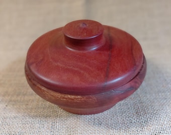 Unique 1-of-1 Wooden Box - Redwood - Jewellery Box