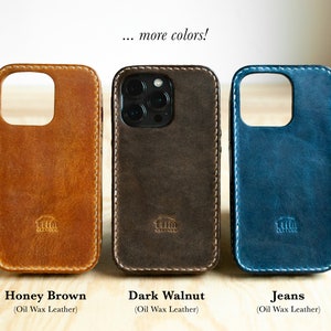 iPhone Leather Case MagSafe iPhone 15 Pro Max iPhone 15 Pro iPhone 14 Pro Max iPhone 14 Pro iPhone 13 iPhone 12 series zdjęcie 9