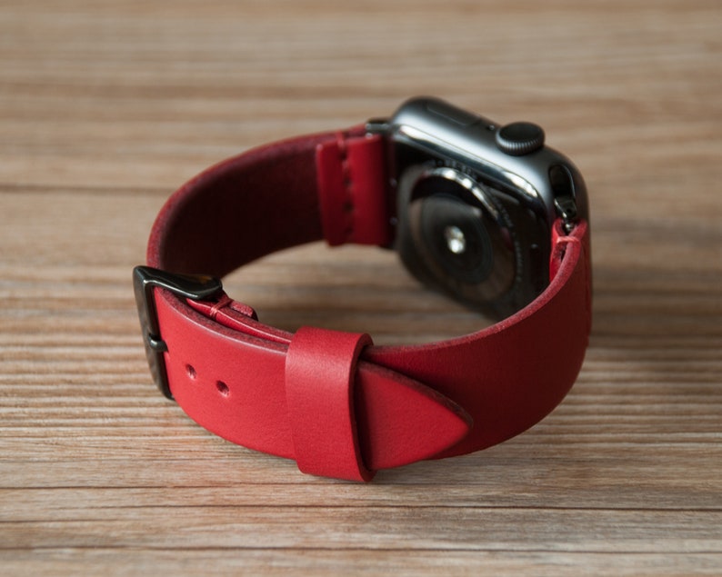 Apple Watch Band 41mm 45mm 40mm 44mm 38mm 42mm Leather Etsy