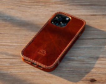 iPhone Leather Case | MagSafe | iPhone 15 Pro Max | iPhone 15 Pro | iPhone 14 Pro Max | iPhone 14 Pro