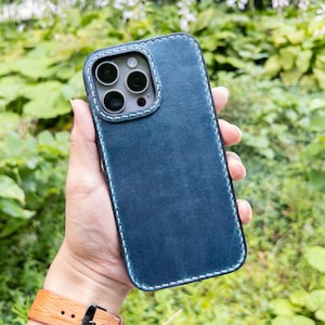 Custodia in pelle per iPhone / MagSafe / iPhone 16 Pro Max / iPhone 16 Pro / iPhone 16 / iPhone 15 Pro Max / iPhone 15 Pro / serie iPhone 14, 13, 12