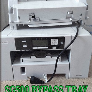 Bypass Tray for SG500 & SG400  Sawgrass Virtuoso - Print up to 51" Long New Condition 150 Dollars includes shipping