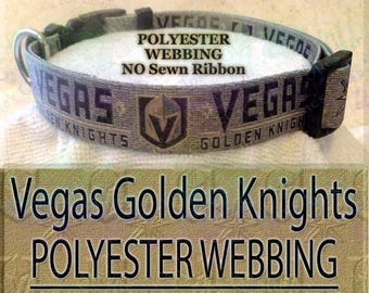 golden knights dog collar