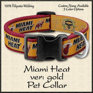Official Miami Heat Pet Gear, Collars, Leashes, Pet Toys