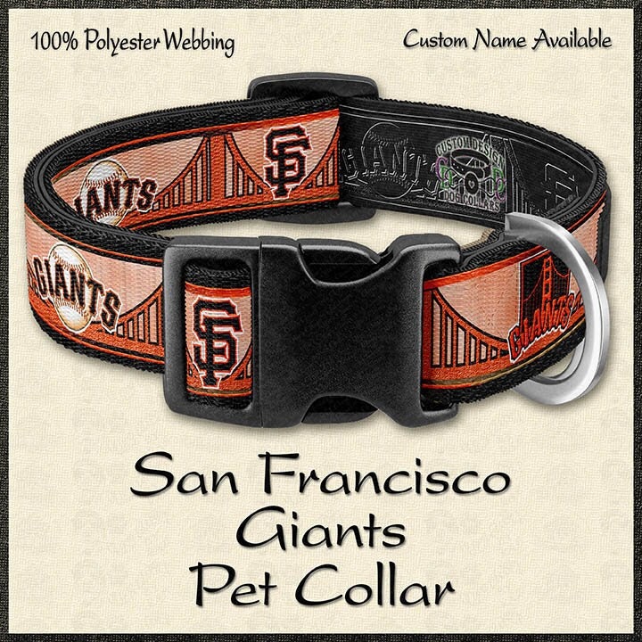 Pets First Small San Francisco Giants Pet Collar