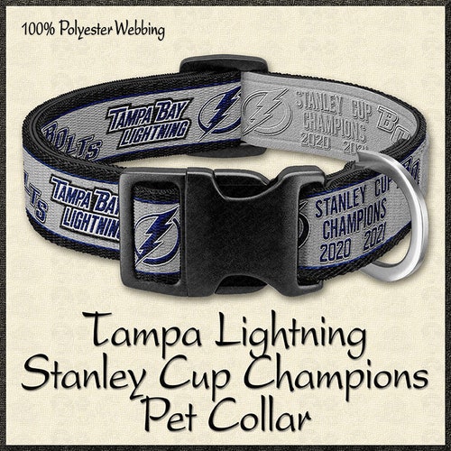 Tampa Bay Lightning Hockey Sports Dog Collar ALL SIZES 1 Etsy