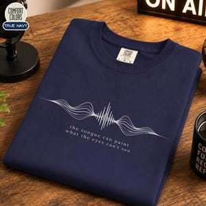 Voice Actor Shirt, Podcaster Tee, Voiceover Tee, Performing Arts Shirt, Shirt for Theatre, Shirt for Actress, Drama Musical Play Shirt image 7