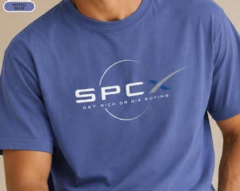 SpaceX Stock Shirt, Space tee, SPCX shirt, Investor Tee, Day Trader Shirt, Stock Market Shirt, Elon Musk tee, Investor tee, Stocks shirt