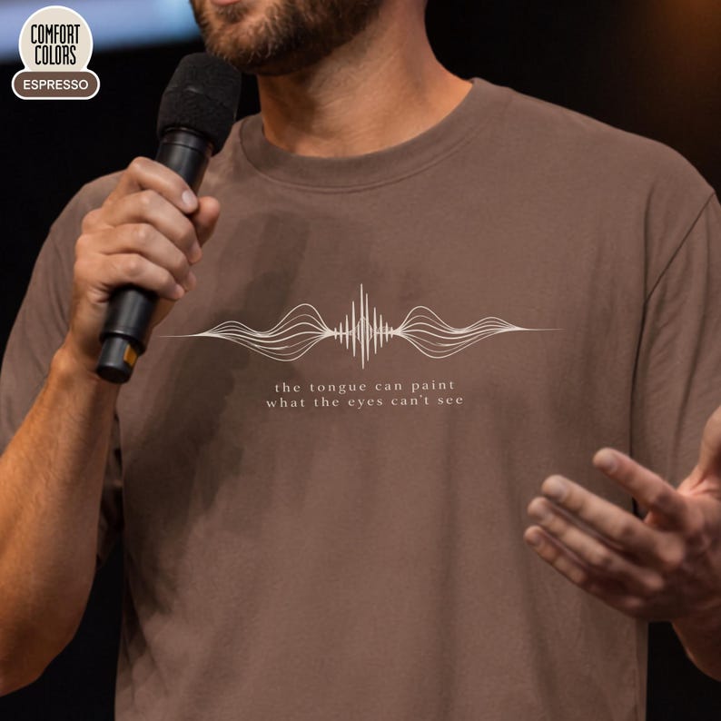 Voice Actor Shirt, Podcaster Tee, Voiceover Tee, Performing Arts Shirt, Shirt for Theatre, Shirt for Actress, Drama Musical Play Shirt image 1