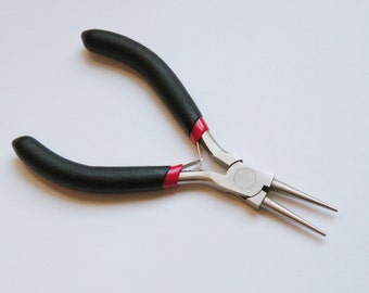 Round Nose Pliers high carbon steel Jewelry Making Economy Tools PT-TA-01