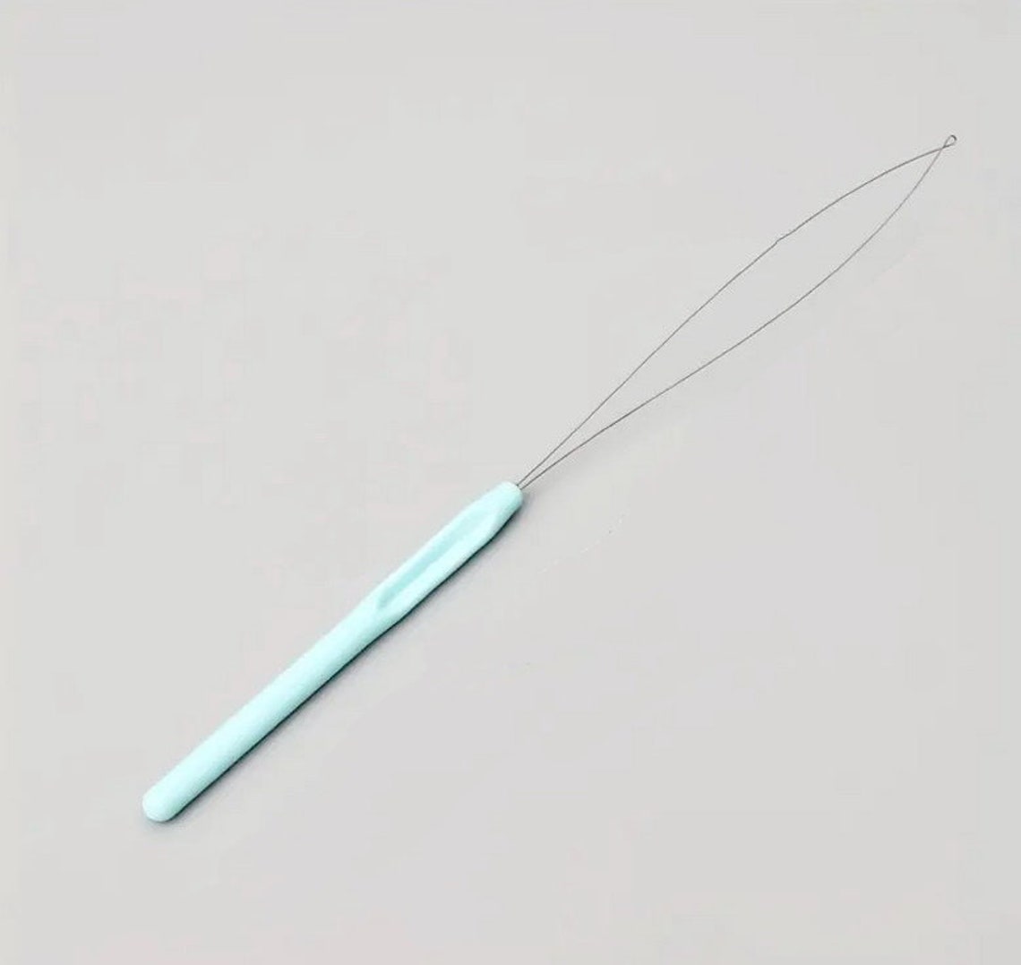 Bead Threader With Handle, Pulling Needle, Macrame Bead Tool, Hair ...