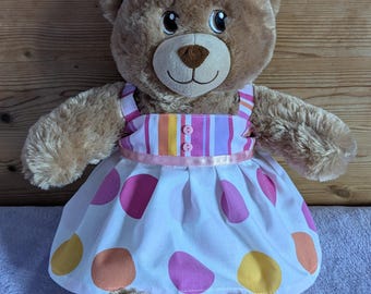 strapless open back dress Build A Bear MY MELODY Kawaii Hello Kitty Sanrio Dress & Graphic T Shi –  PamsPoshPlush main image 1