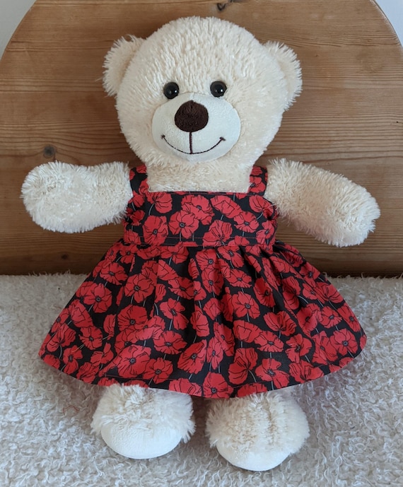 build a bear red dress Red Velvet Jumpsuit for Stuffed Animals