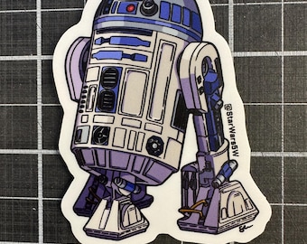 R2-D2 3x2.25" Astromech Sticker