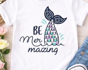 Be Mermazing girls Shirt