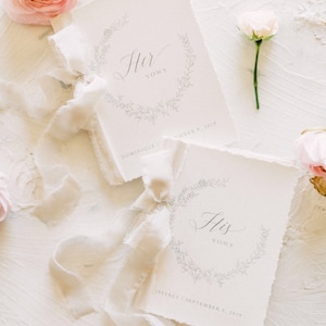 Libretti dei voti nuziali, libretto dei voti, strappato a mano, nastro di seta, i nostri voti, voti personalizzati, regalo per la festa della sposa, fidanzati, regalo di nozze, personalizzato