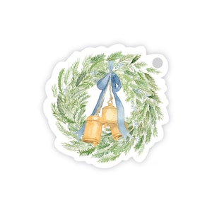 Étiquettes cadeaux découpées en forme de guirlande de Noël, Papier cadeau Noël, Emballage cadeau boutique, Papeterie aquarelle, Papeterie de bureau, Idées cadeaux