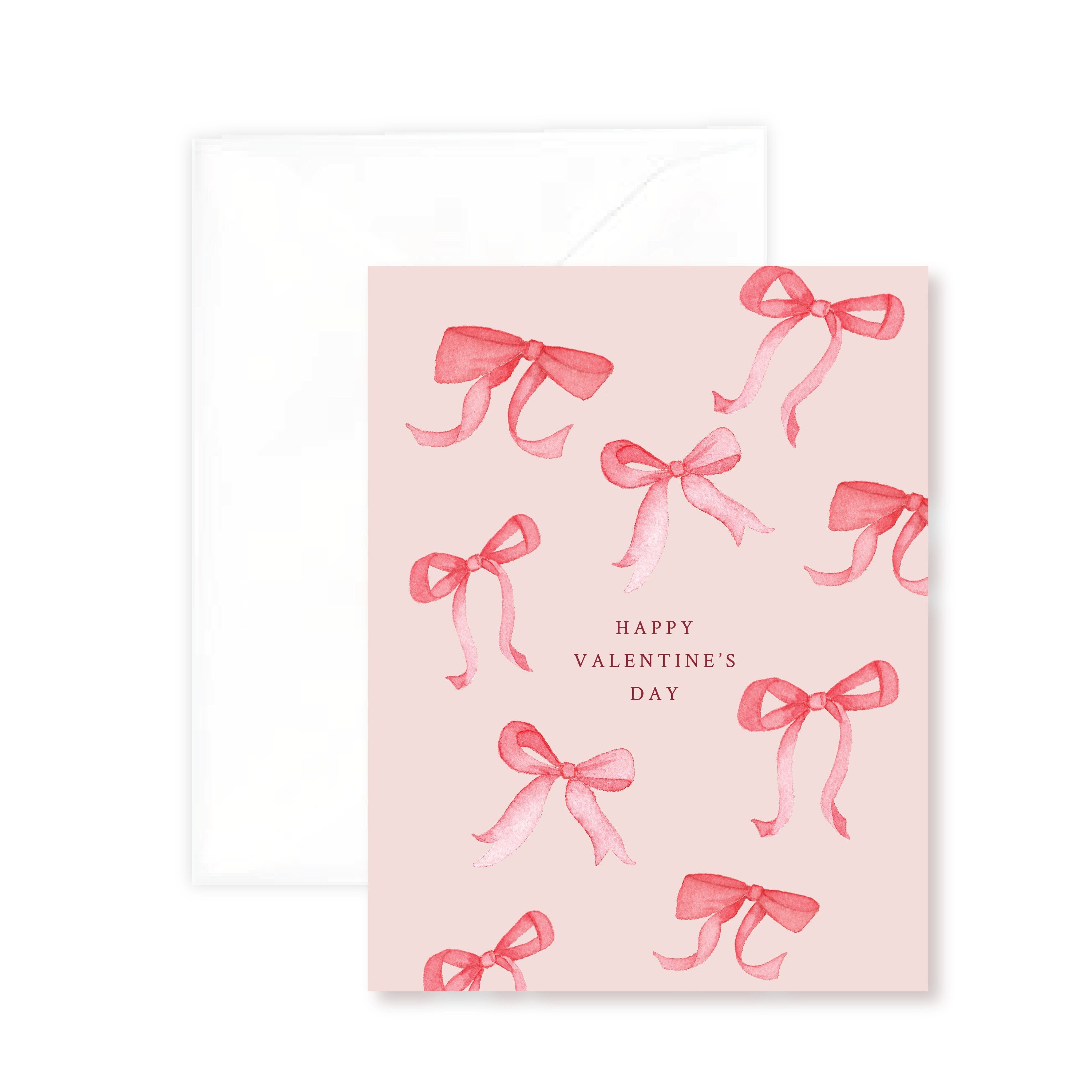 Valentines Day Bows Demure Pink Bows | BirthdayAlarm main image 4