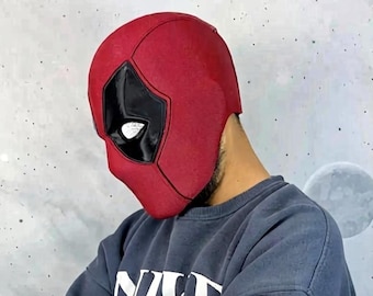 Maschera Deadpool, 3D Magnetica - Maschera Cosplay, Maschera da Collezione, Regalo Lui