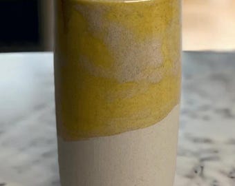 Tazza in Gres - Tazza in Ceramica Fatta a Mano, Tazza da Caffè Unica, Regalo per Amante del Tè, Arredo Cucina