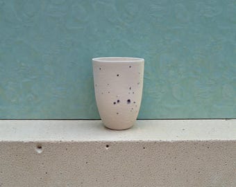 Tazza da Caffè Fatta a Mano - Gres Beige, Tazza in Ceramica Unica, Regalo Inaugurazione Casa, Arredo Cucina