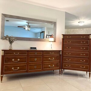 Møbelfabrik Danish Dresser Set – Mid-Century Modern Wood Furniture