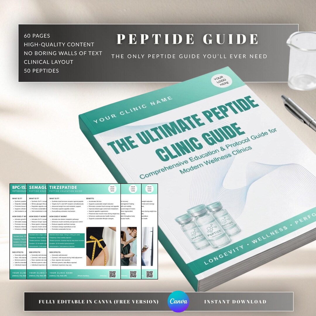Peptide Handbook.pdf Peptide Therapy Handbook, 60 Page Peptide Handbook | 50 Peptides ...