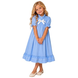 blue wendy dress Mom + Mini Matching Size:7 US Men (6 AU/UK) wendy dress peter pan Fall 25 Zapaka Women White A-Line