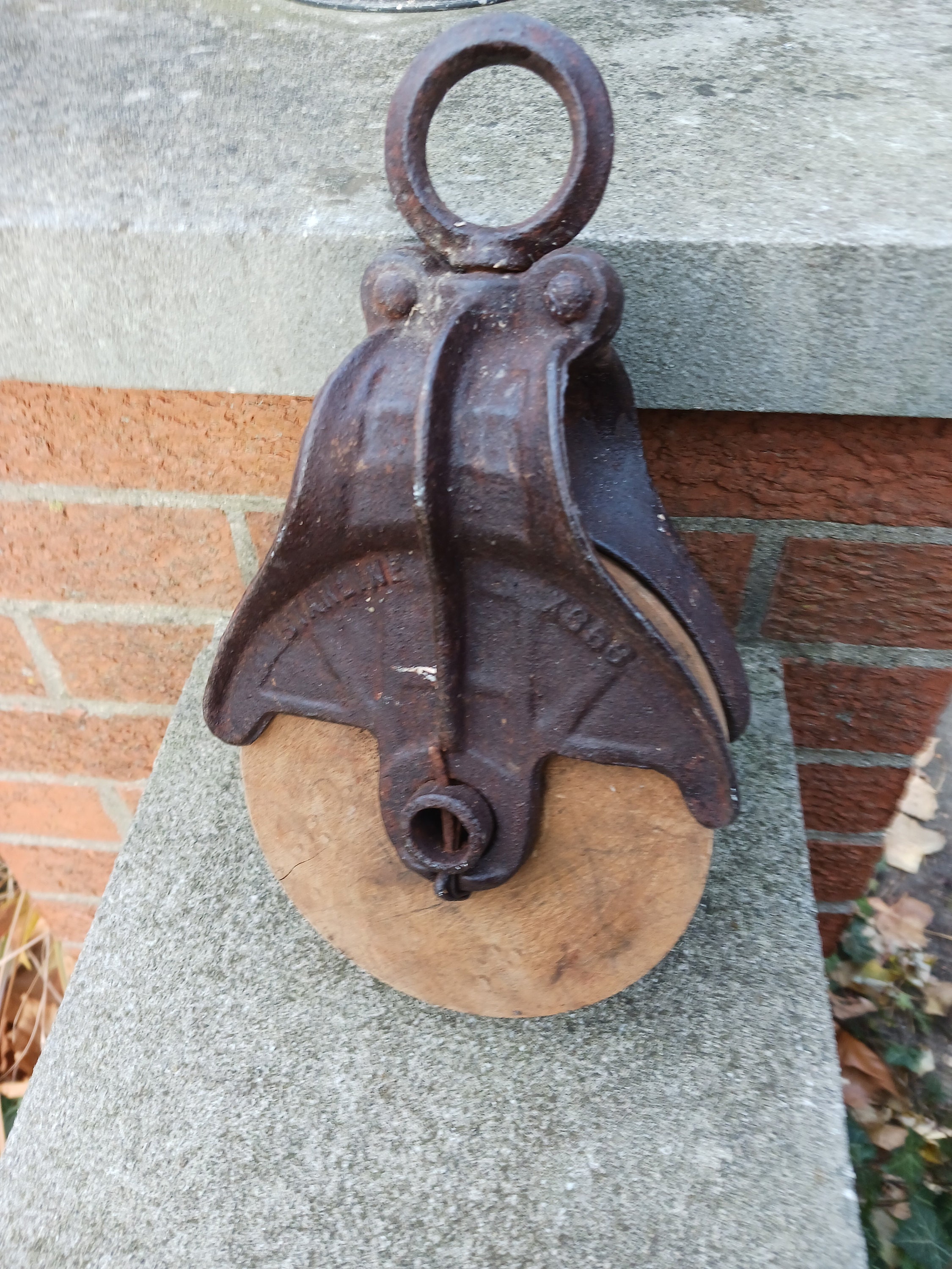 Antique pulley sale for sale