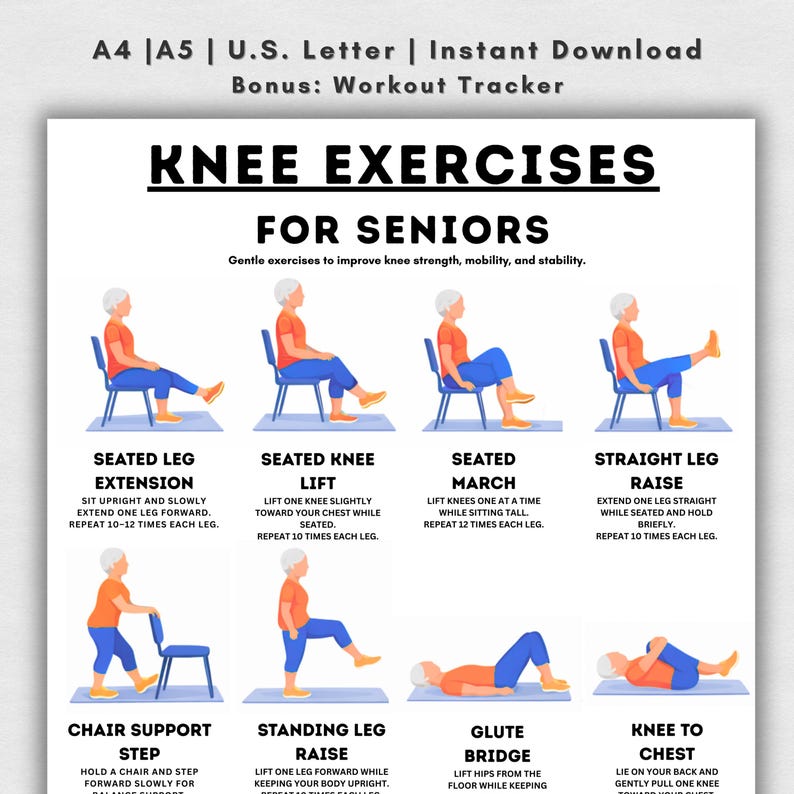 Knee Exercises For Seniors Printable 12 Gentle Knee Strengthening knee-exercises-for-seniors-printable-12-gentle-knee-strengthening