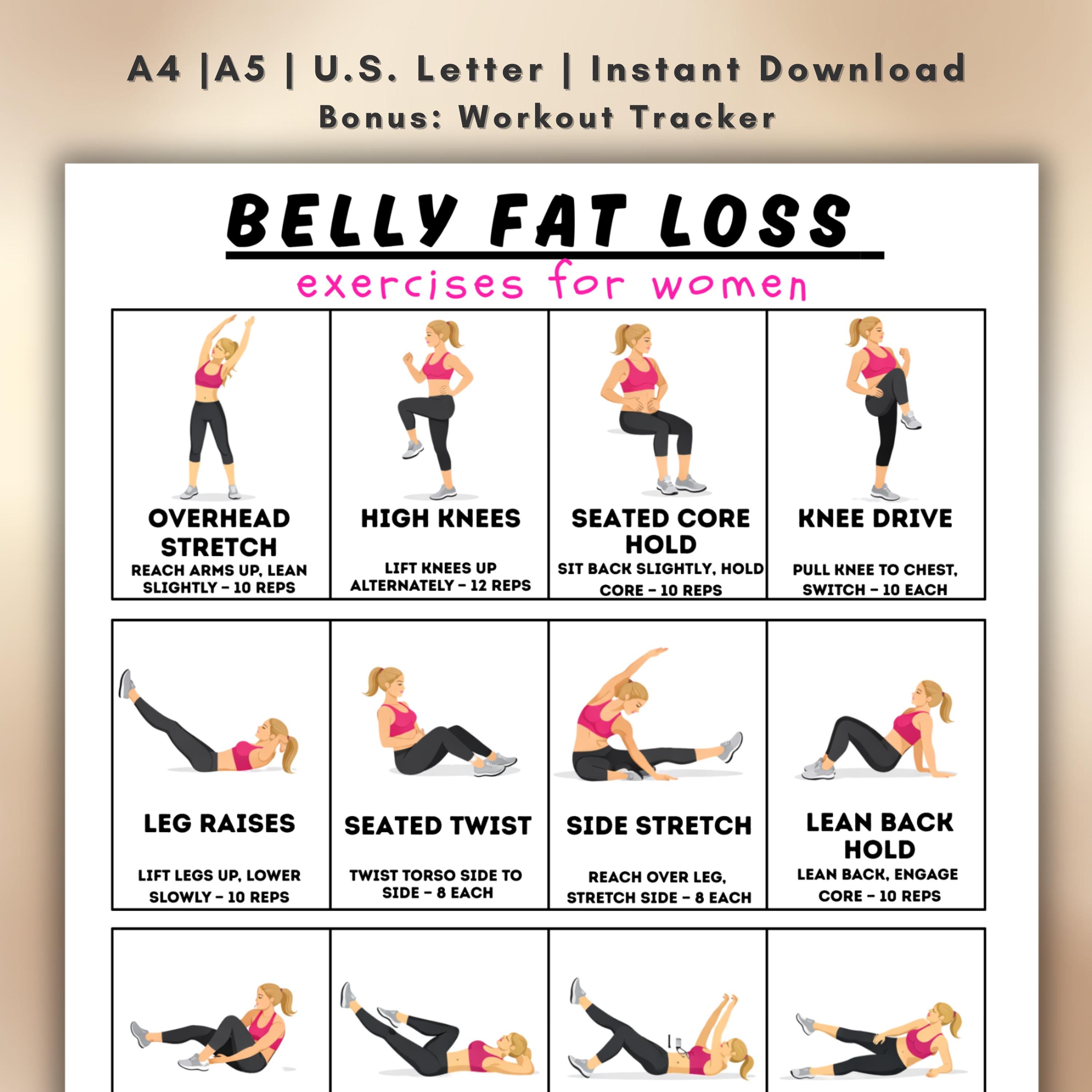 abdominal tone exercises after glp-1 fat loss Belly Fat Loss Exercises for Women, Flat Stomach Workout Printable, Home Ab  Workout, Weight Loss Routine, Core Training Chart