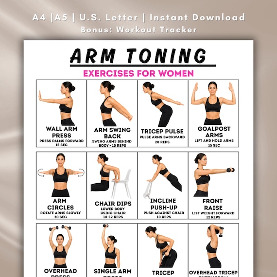 arm toning lose arm fat workout at home