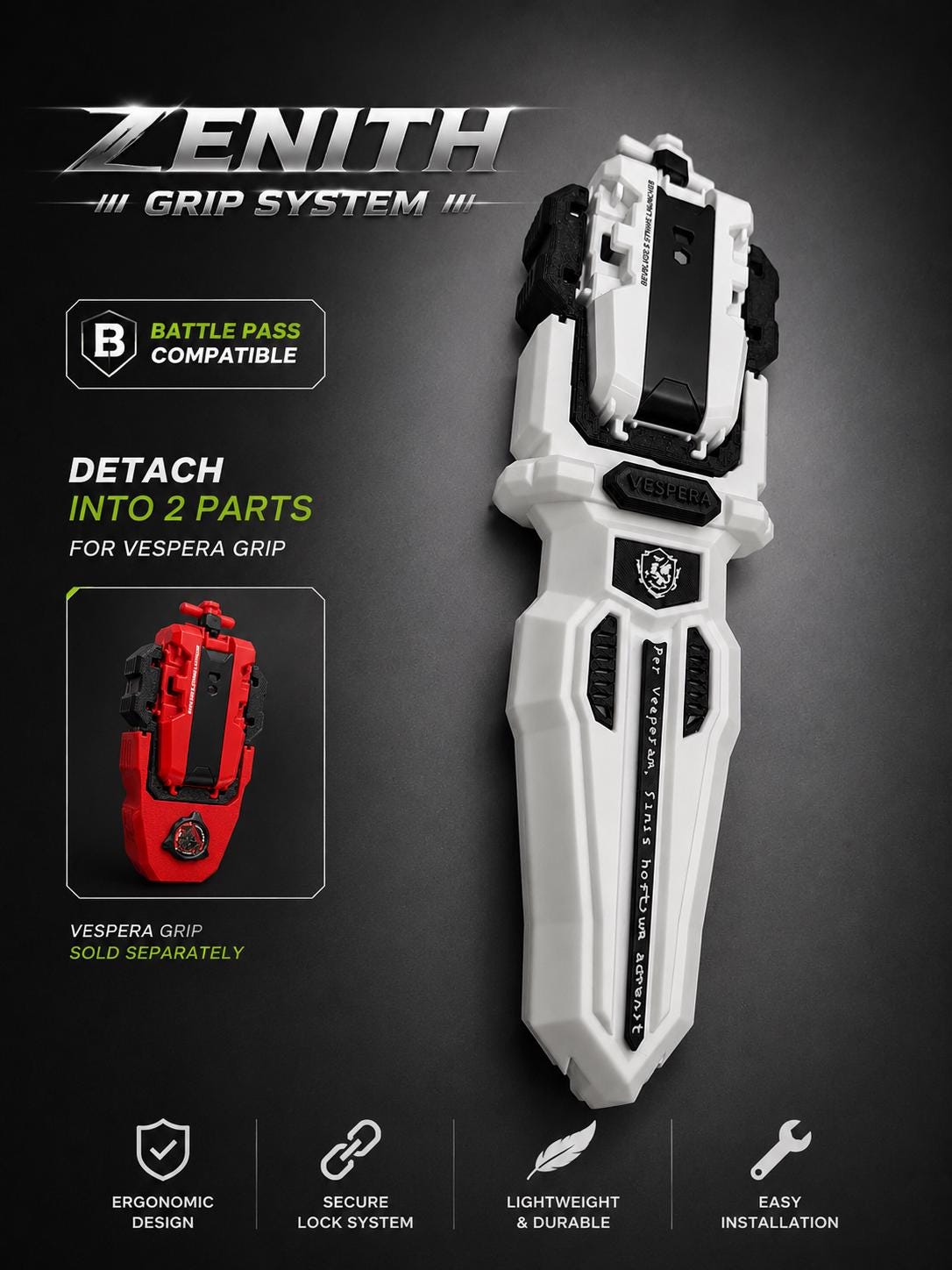 Zenith Grip System for Beyblade X String Launcher - Etsy