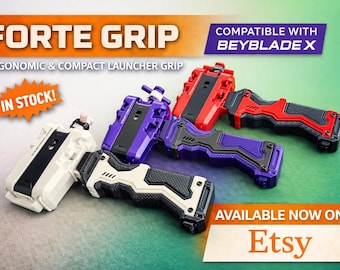 Forté Grip – Ergonomic Beyblade X Launcher Grip
