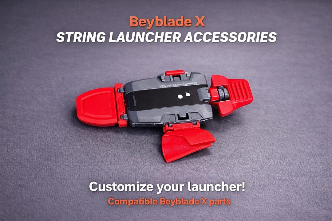 Beyblade X Launcher Palm Rest – String Launcher Accessory, Battlepass ...