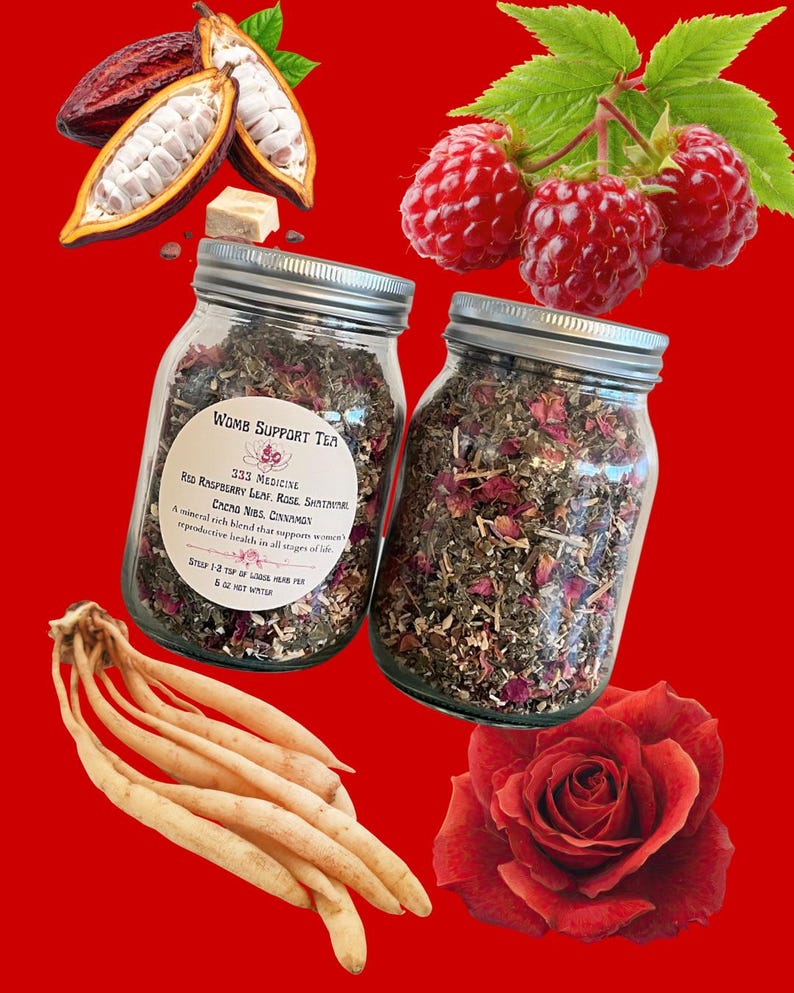 Womb Support Tea - Etsy