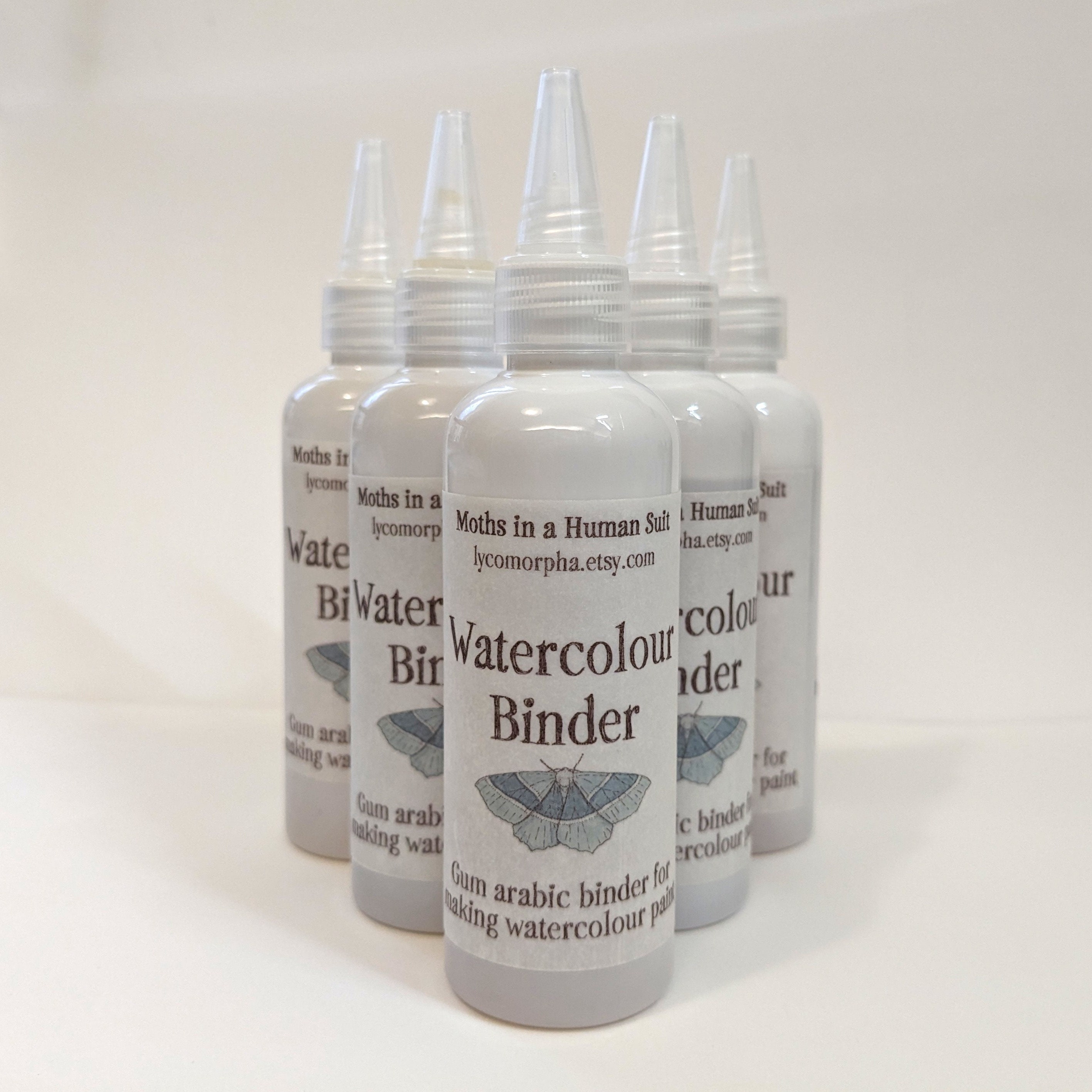 79260 Watercolour Medium (formulated with gum arabic, honey and glycerin).  Kremer 1 lt bottle